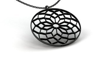 Necklace Chartres Black