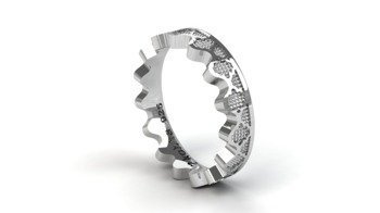 Ring Crown Silver