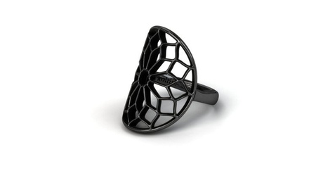 Pierścionek srebrny Chartres Black