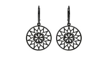 Earrings Yorkshire Black