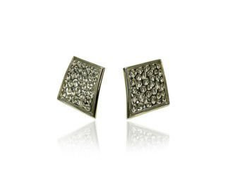 Kolczyki srebrne Vesuvio