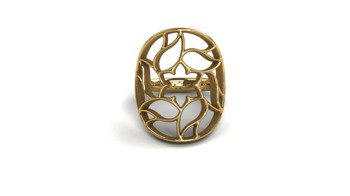 Anello placcato oro Milano Gold