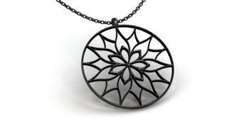 Collana argento Yorkshire Nero